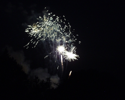 Feuerwerk am Waldsee Reiterferien 2021